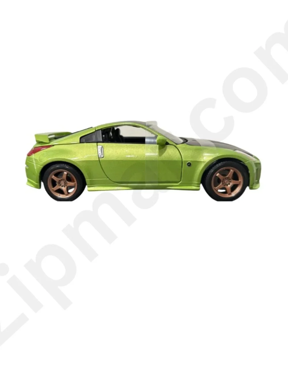 Maisto Special Edition 1/18 Nissan 350Z Nismo Custom Diecast Car Green Black NIB